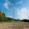 Our lattice mast with the Fritzel FB-33 yagi - PA3DYA ©