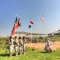 Opening ceremony of the new Market Garden monument, a stylish replica of a WACO glider - PBØAEZ ©